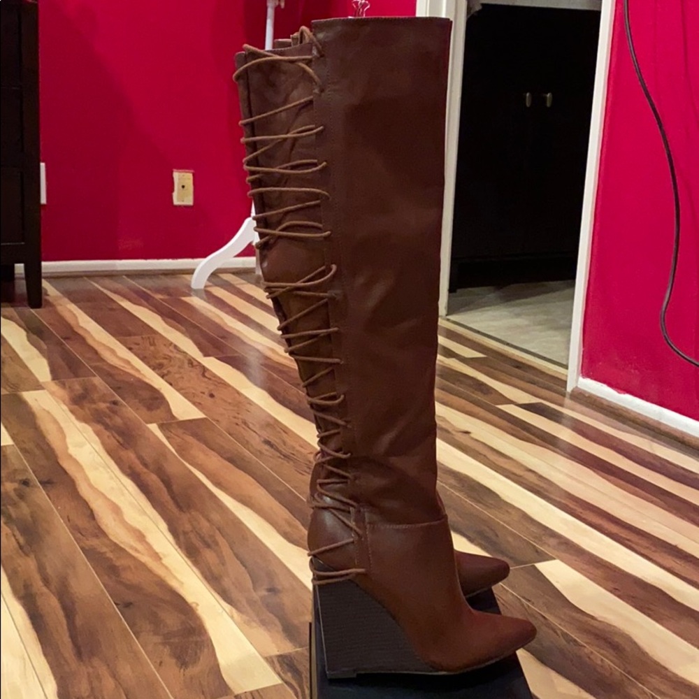🔥SOLD 🔥Shoe Dazzle over the knee boots - Picture 3 of 14